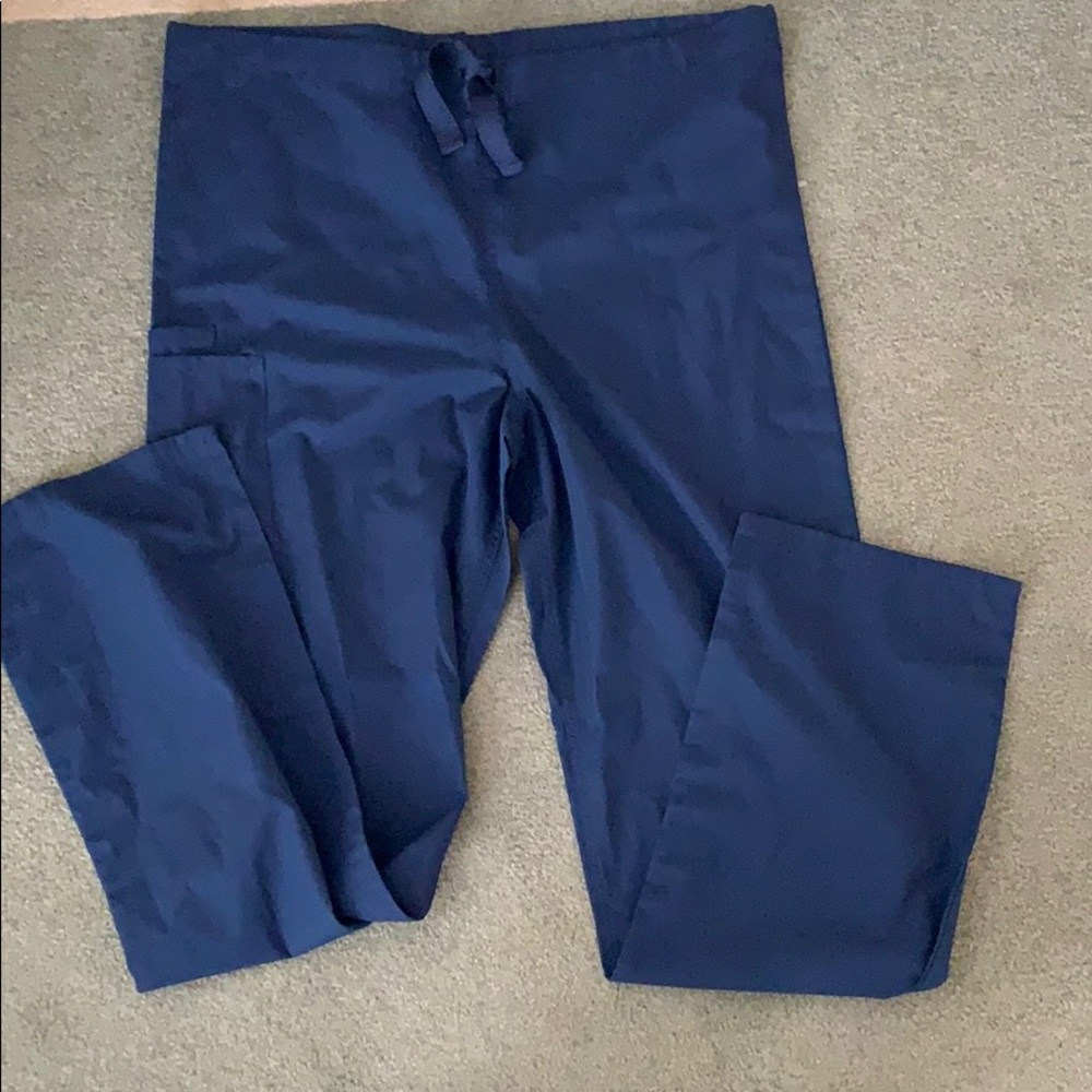 Navy scrub pants